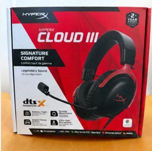 Kopfhörer: HyperX Cloud III Gaming Headset - Neu! – Neu und originalverpackt aus Brüttisellen von itprofisgroup