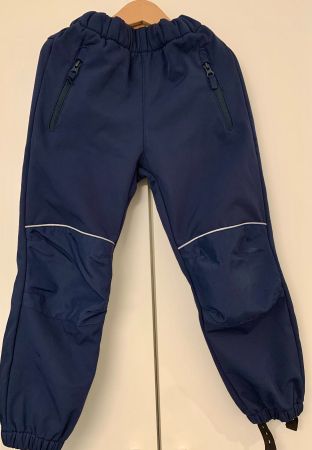 Dicke Softshellhose Kinder von Heber Peak, blau, Grösse 116