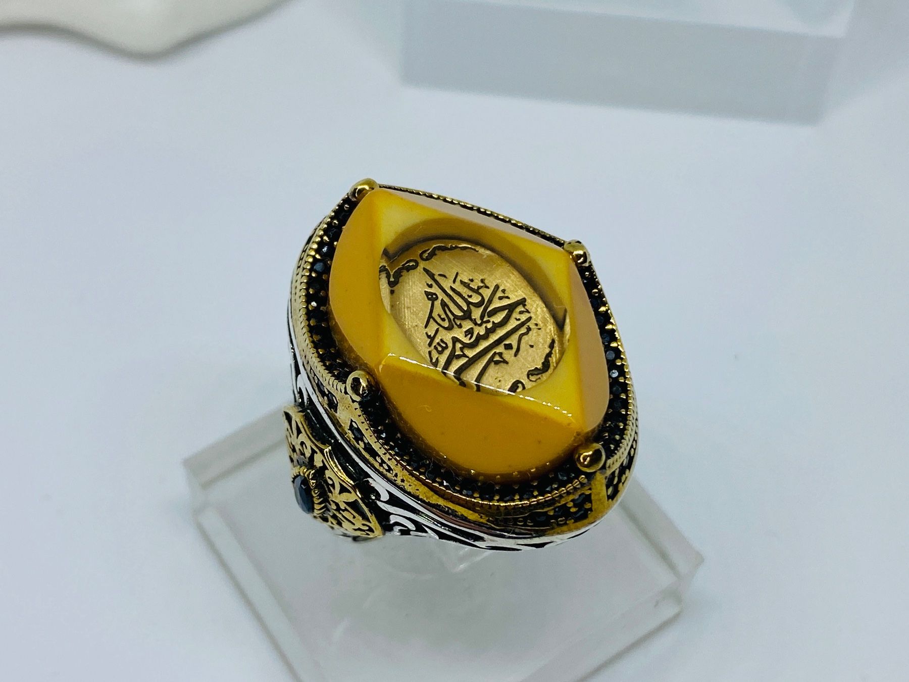 Ringe: Islamischer Ring aus 925 er Silber. – Neu und originalverpackt aus Windisch von Zeta2018 2