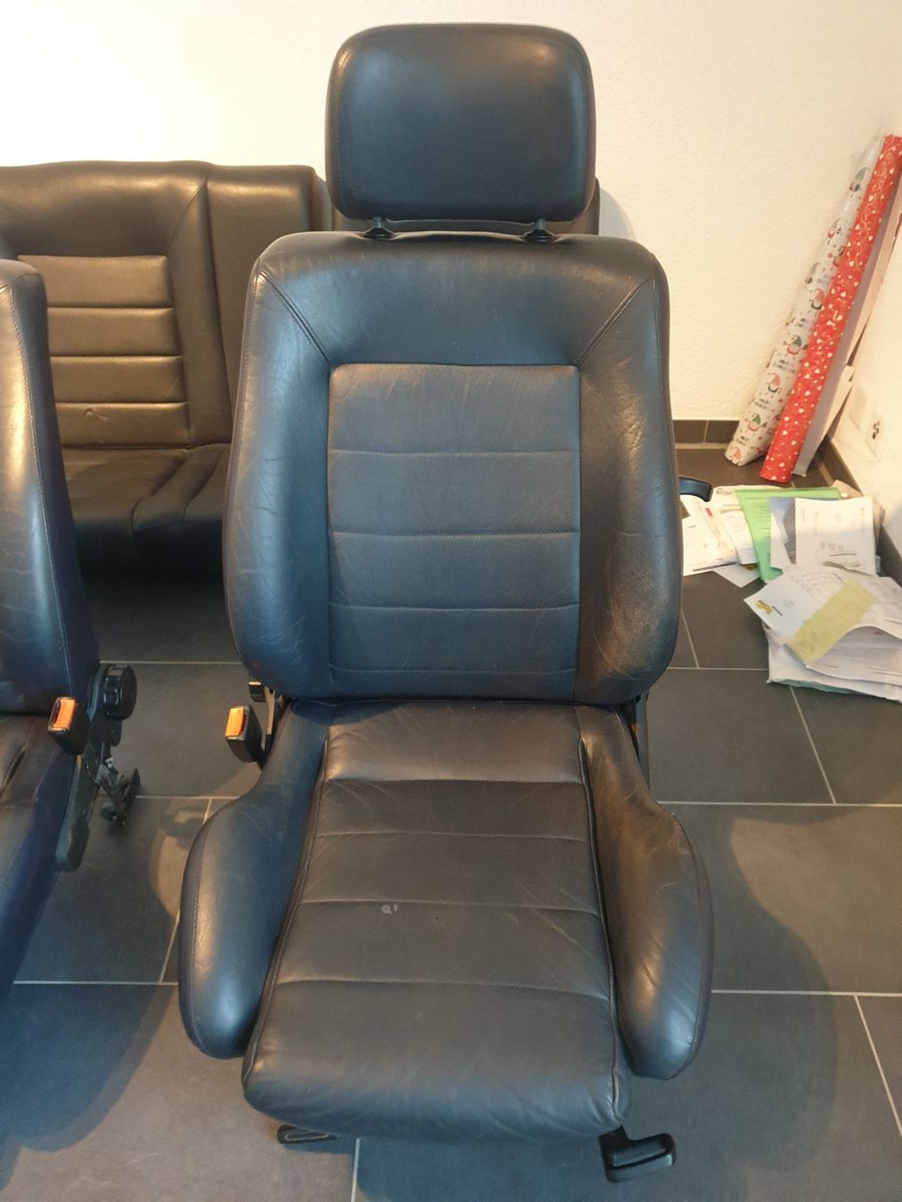 Volkswagen Toutes les pièces auto: Lederausstattung Golf 2 G60 GTI 16V ed. Blue – D'occasion à Kollbrunn par BuzzB 3