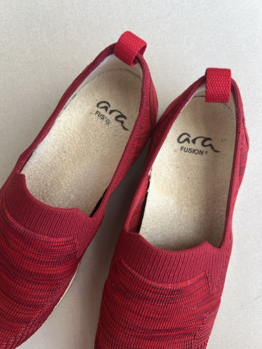 Scarpe da donna: Ara Schuhe rot Textil / Sohlenlänge 24cm – Nuovo (secondo la descrizione) da Kirchberg BE venduto da Bergdorf16 3