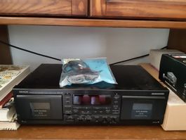 Doppelkassettendeck Denon DRW-580 schwarz gebraucht