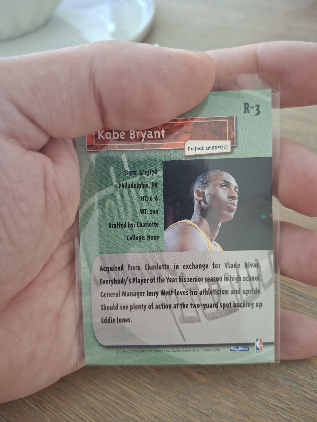 Nba Sammelbilder & Trading cards: KOBE BRYANT ROOKIE 1996 – Gebraucht aus Dietikon von tel_5nn5 1