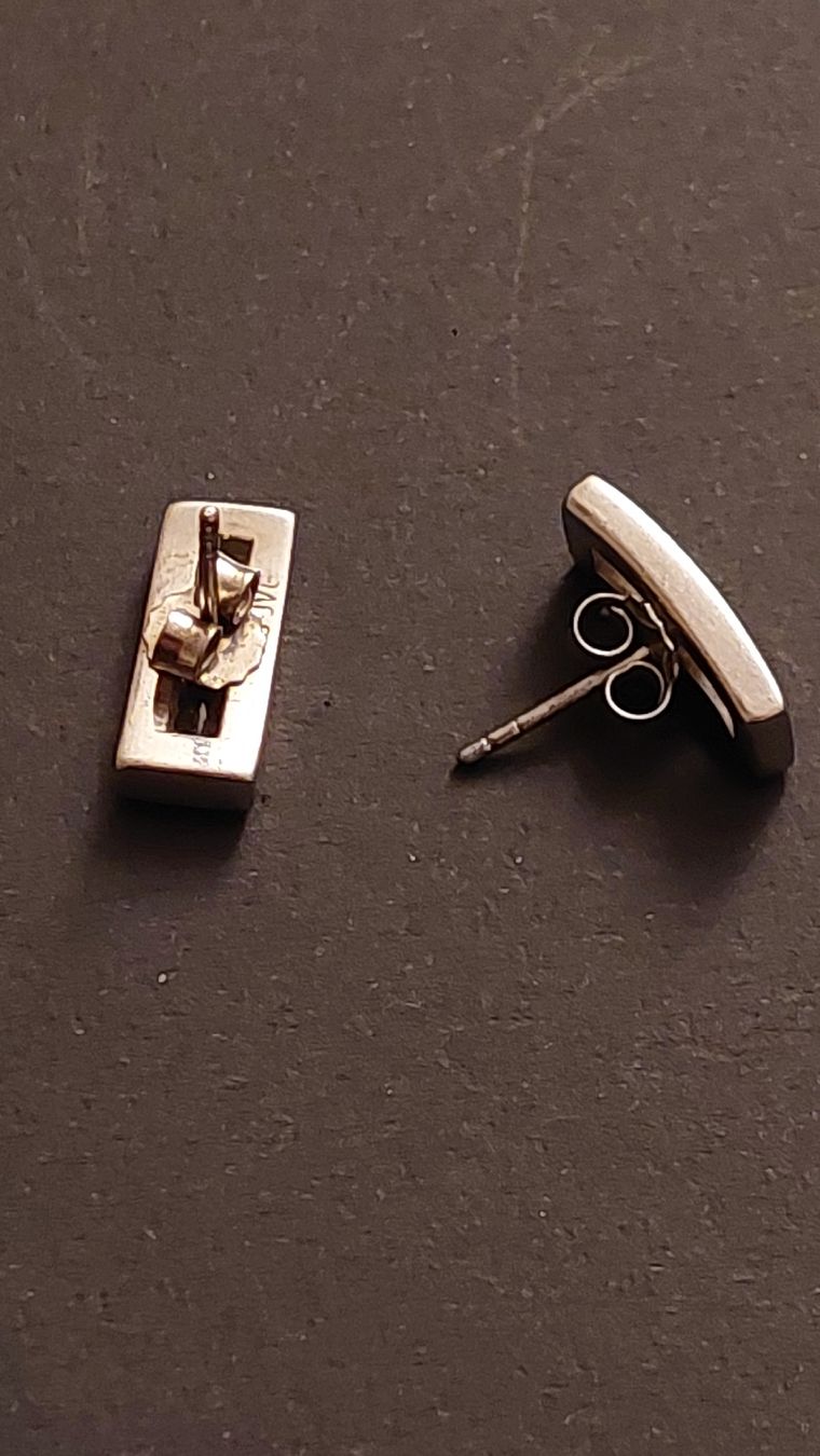 Ohrringe & -stecker: 925 Silber Ohrstecker mit Zirkonia – Neu (gemäss Beschreibung) aus Zürich von Rose-Black 3