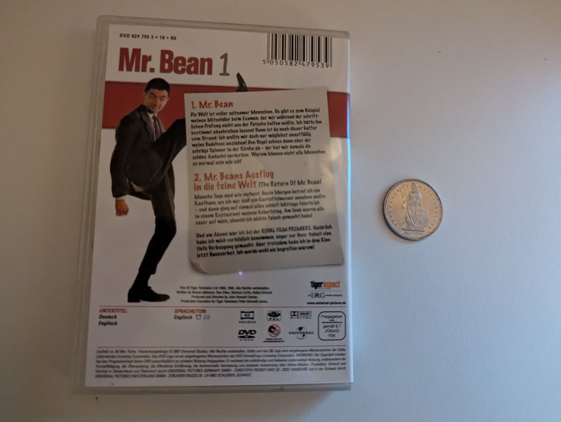 Alle DVDs: Mr Bean TV Serie 1 MINI DVD - Rowan Atkinson – Gebraucht aus Hünenberg See von SpecialEditionGaming 1