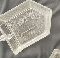 Vintage Glas Schalen / Schütten 2 Stück Gross Poncet