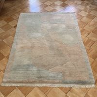 Abstrakter Wollteppich
