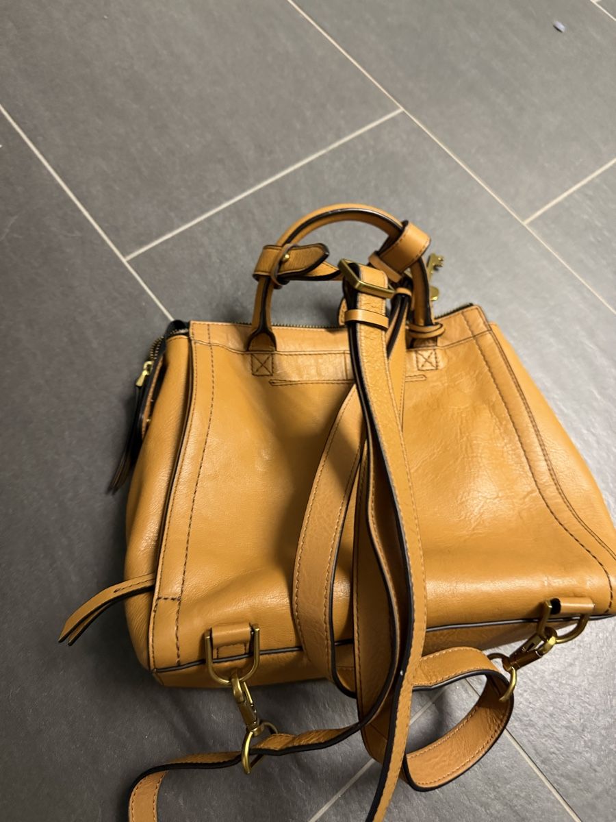 Fossil Taschen für Damen: Fossil Damentasche Leder camel guter Zustand – Neu (gemäss Beschreibung) aus steinach von Tintenfis5 1