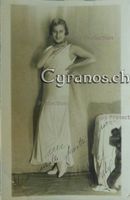 Blanche Montel (1902-1998) Schauspielerin - Autogramm