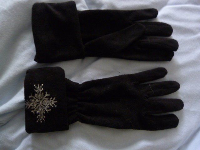 Tchibo Guanti & manicotti: Handschuhe von TCM, Gr. 7 1/2, schwarz – Usato da Nunningen venduto da Fashion-Ave51 1