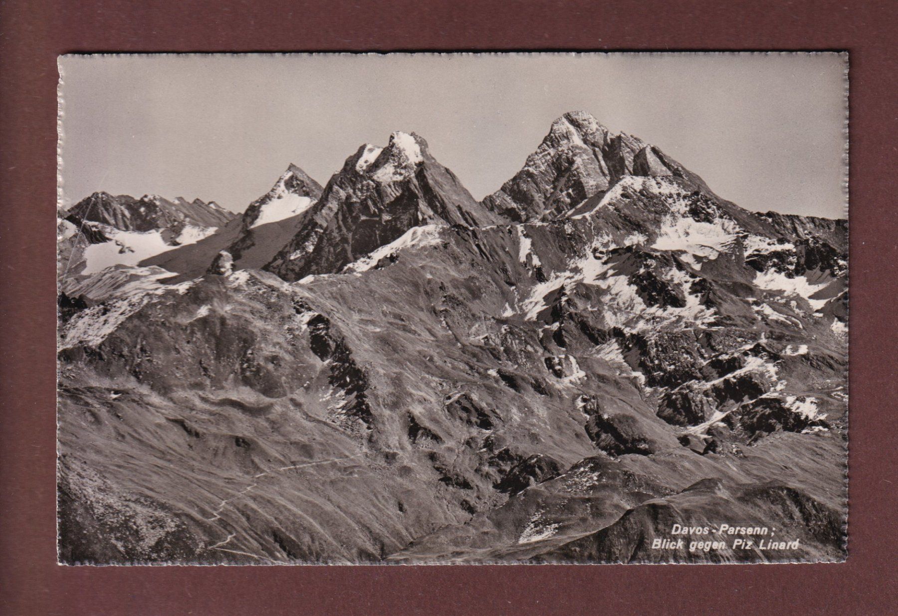 Cartoline postali: Davos-Parsenn - PIZ LINARD – Usato da Pully venduto da nicecards-shop