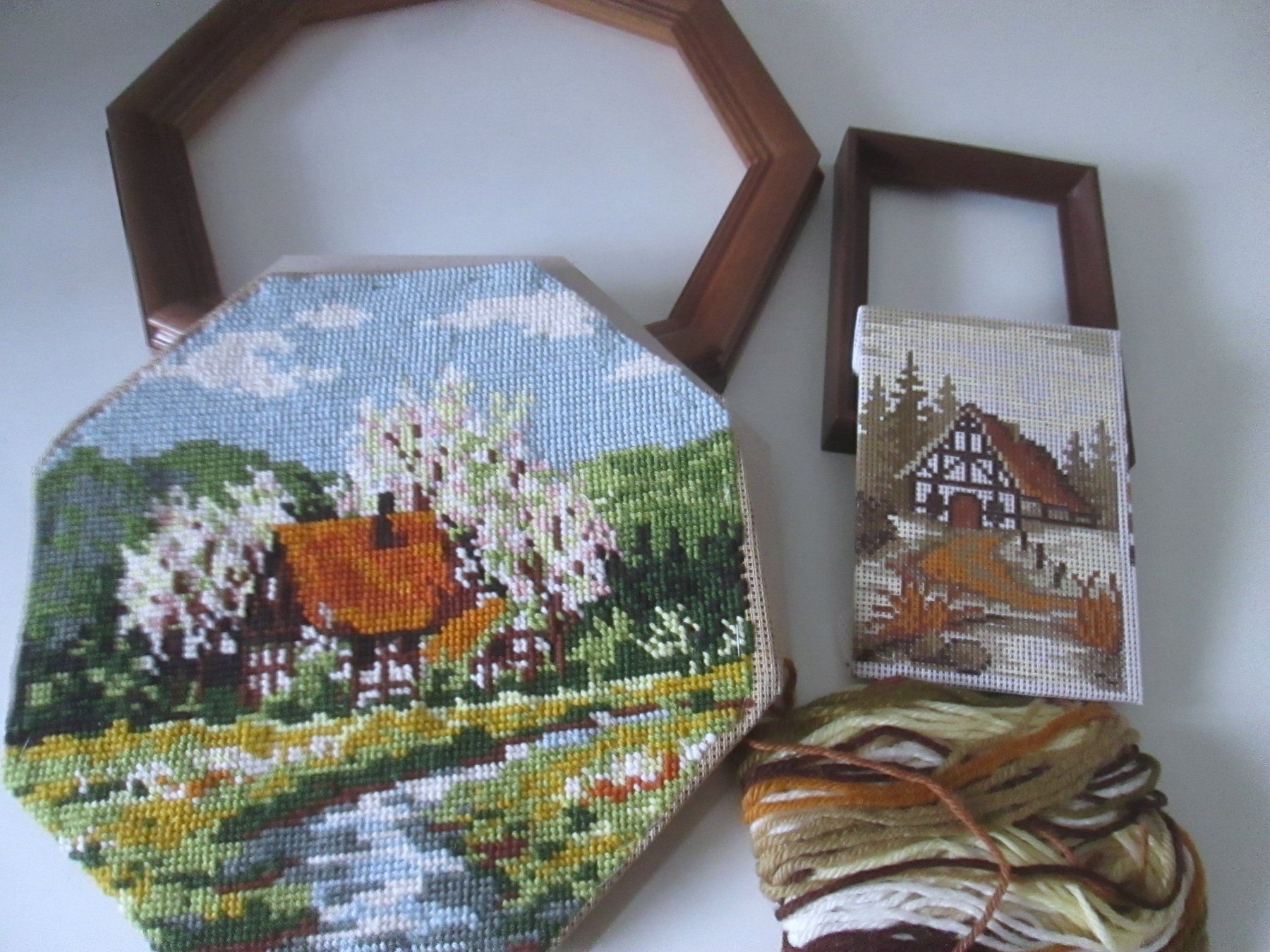 Tutte le decorazioni: 5 Gobelins vintage – Usato da Sementina venduto da babucia 1