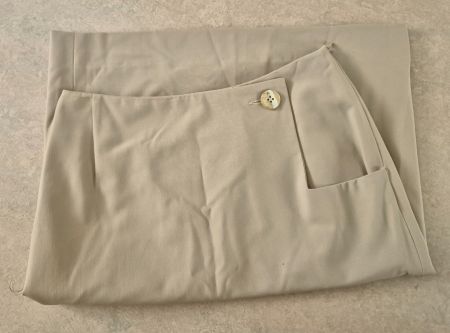 ROCK JUPE METRADAMO MILANO S BEIGE ITALY, TOP ZU BLUSE SHIRT