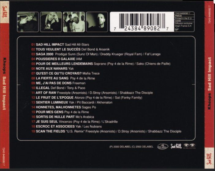 CD: Kheops Sad Hill Impact - CD Original 2000 – Usato da etoy venduto da Vinyle-is-back.com 1