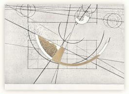 Walter Valentini – Die Maße, der Himmel – Radierung – 1992