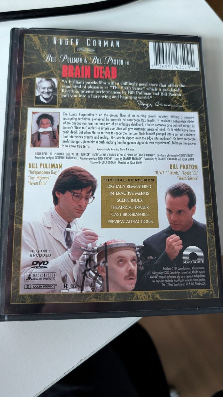 Alle DVDs: Brain Dead DVD Bill Pullman Paxton Horror Peter Jackson – Gebraucht aus Hünenberg See von SpecialEditionGaming 2
