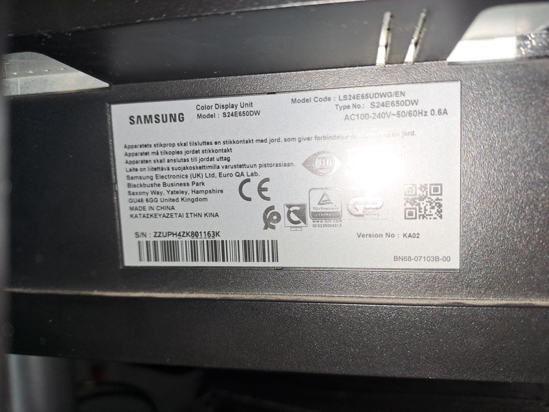 Monitor: Monitor Bildschirm 24" Samsung – Usato da Nunningen venduto da AngelMagicSaCoCe 3