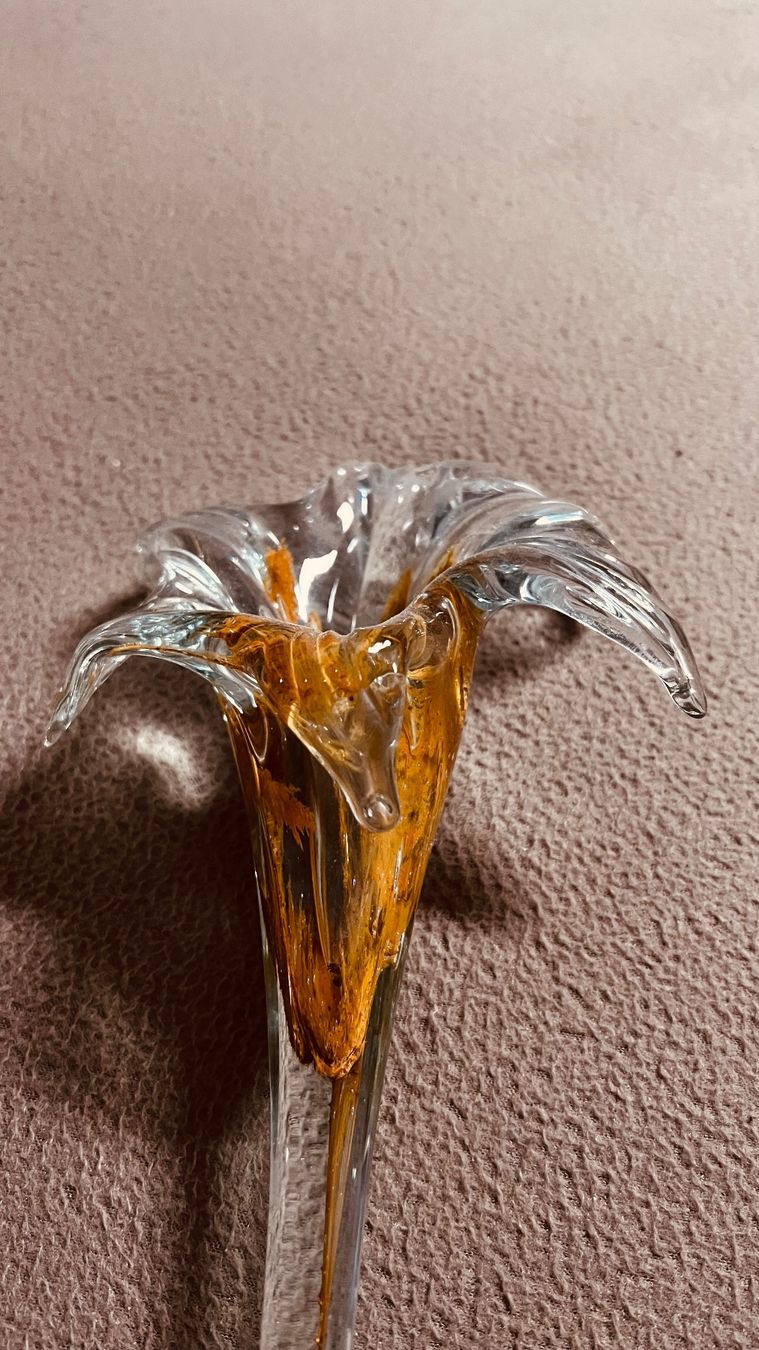 Murano Tutte le decorazioni: Muranoglas Blumen 3Stk. – Nuovo (secondo la descrizione) da Ettingen venduto da everchip 4