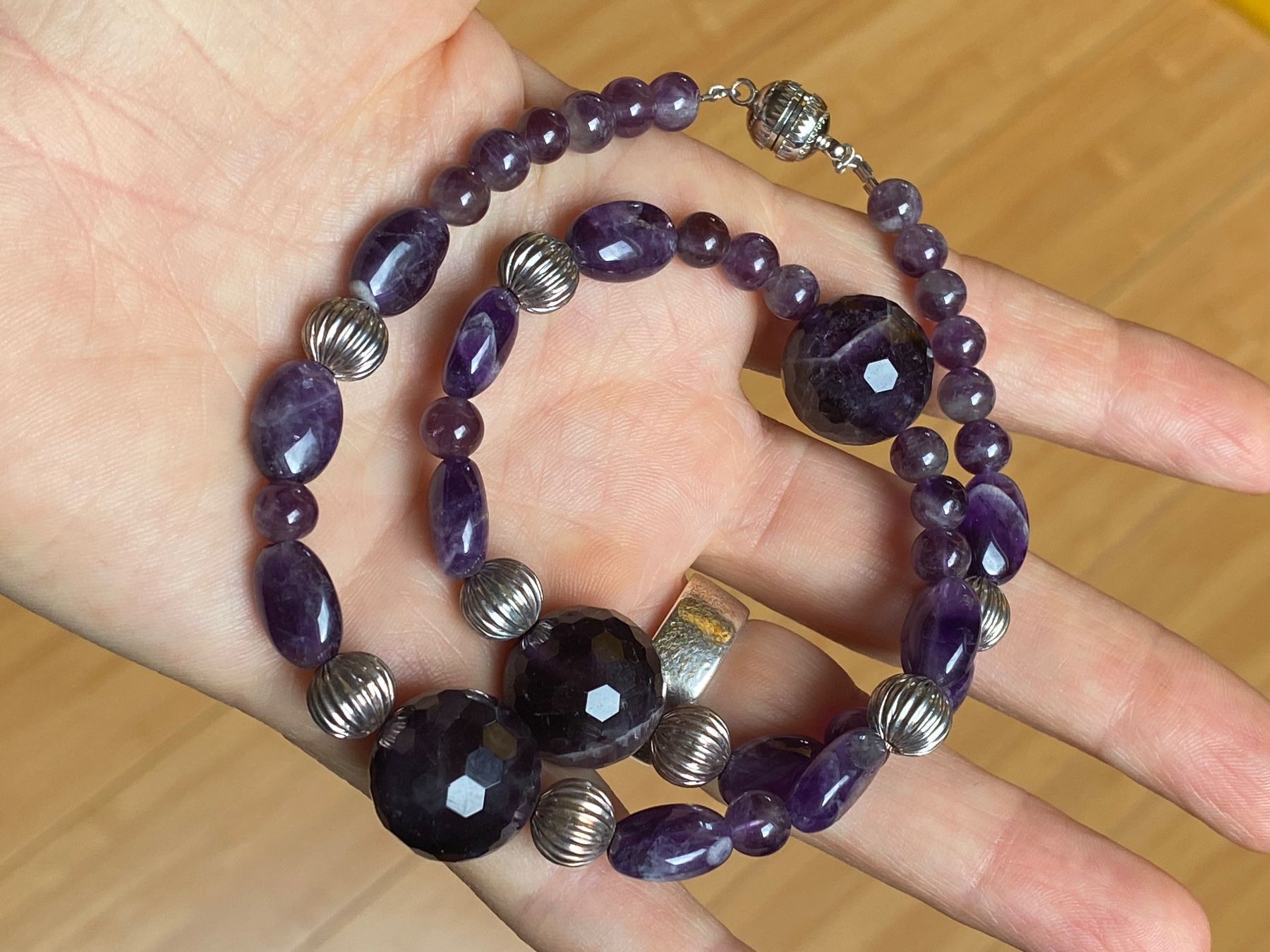 Catenine: Amethyst Halskette NEU – Nuovo e nell'imballaggio originale da Basel venduto da Chili007 5