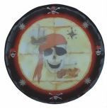 Pirat / Pappteller 23cm / 6Stk.