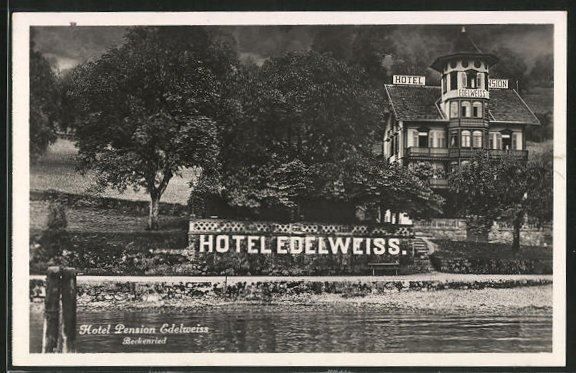 Ak Beckenried Hotel Pension Edelweiss Kaufen Auf Ricardo