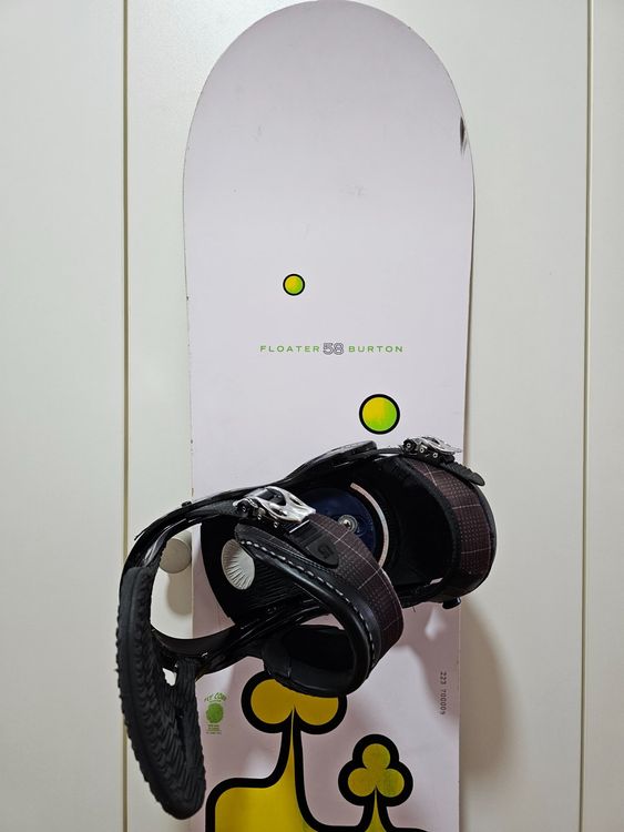 BURTON FLOATER 158 WIDE Board BURTON CARTEL Bindung Gr. L