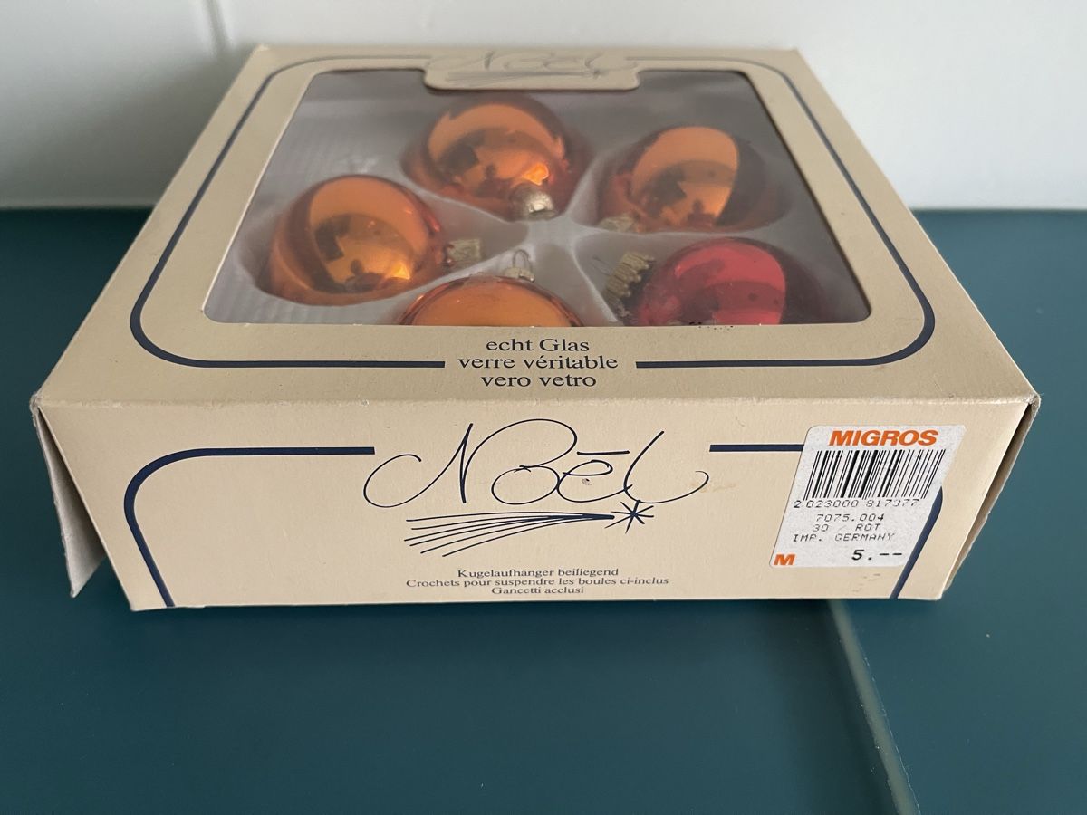 Migros Tutte le decorazioni: Weihnachtkugeln – Usato da Thalwil venduto da Emmerich88 2