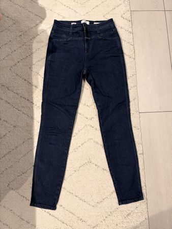 CLOSED Damen Jeans Gr. 28 dunkelblau – Made in Italy