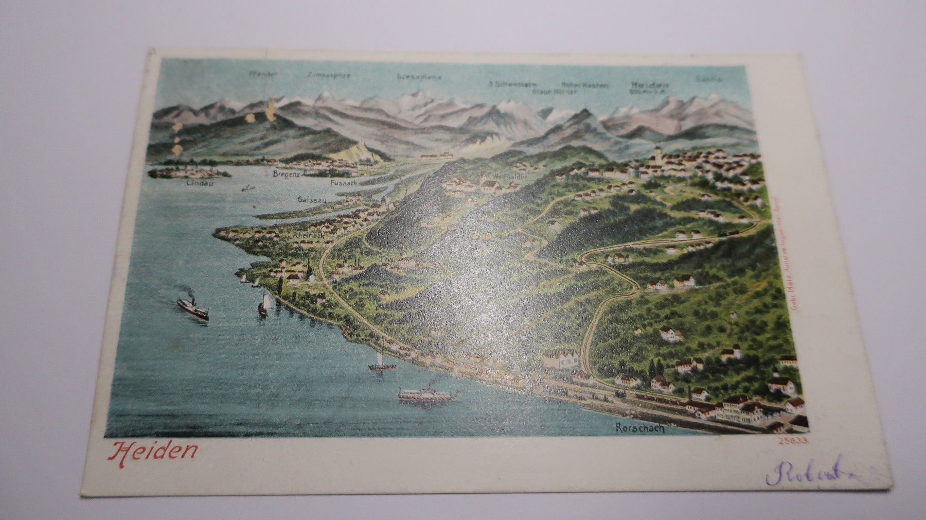 Cartoline postali: Heiden  1903 – Usato da Cormoret venduto da Pascalll2001 1