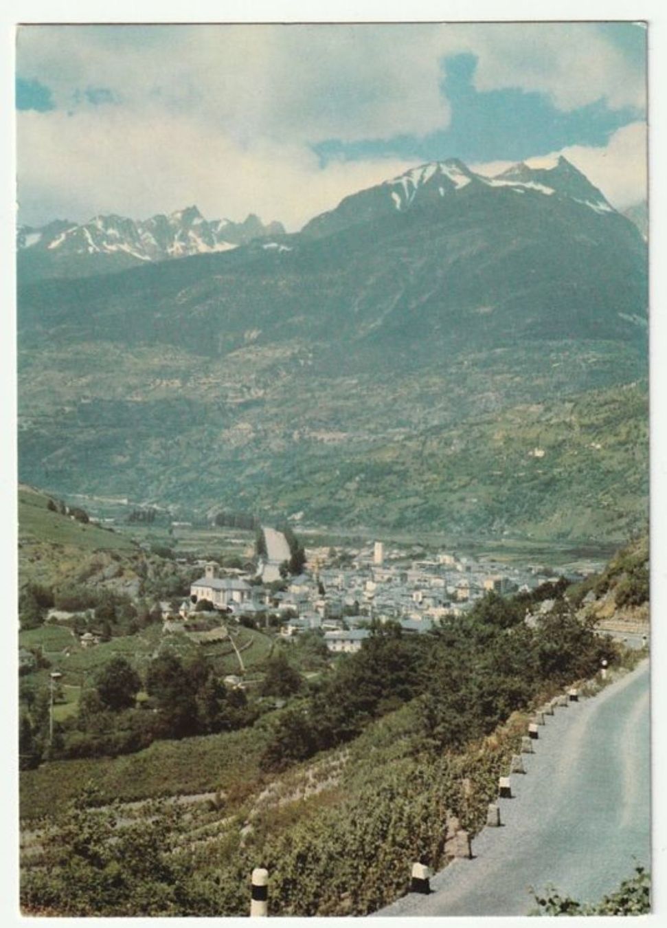 Cartoline postali: Visp / Viège Generalansicht, Wallis, Selten – Usato da St. Gallen venduto da Ricardo_Deals