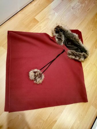 Poncho Einheitsgrösse aus Italien