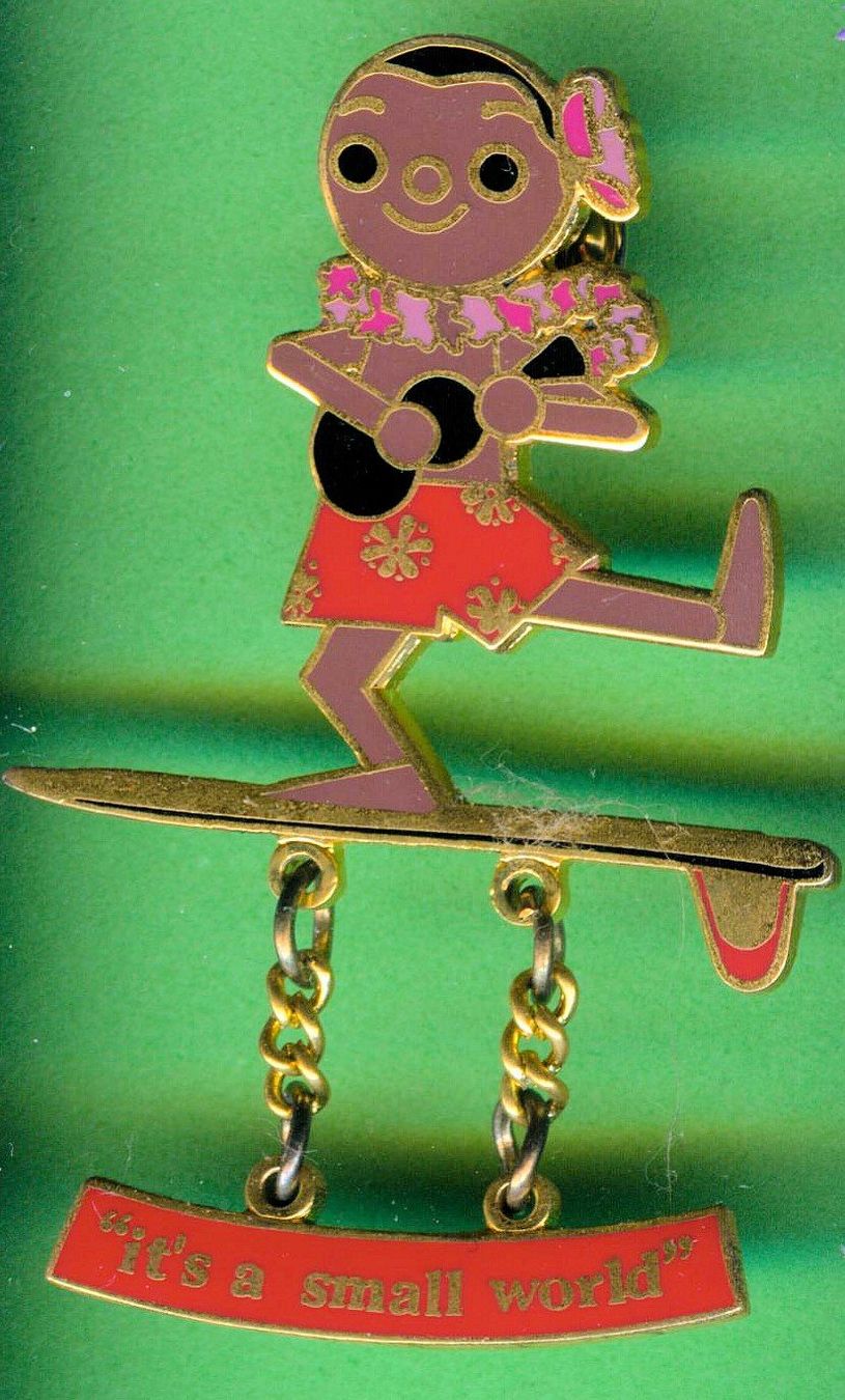 Disney Placchette & Badge: DISNEY  It's small world  HAWAII – Usato da Winterthur venduto da Sammleroase