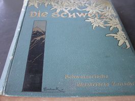Jahrbuch 1902 "Die Schweiz" illustrierte Zeitschrift