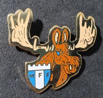 Y669 - Pin UEFA CUP 1986 XAMAX FC Gegner - Malmö FF