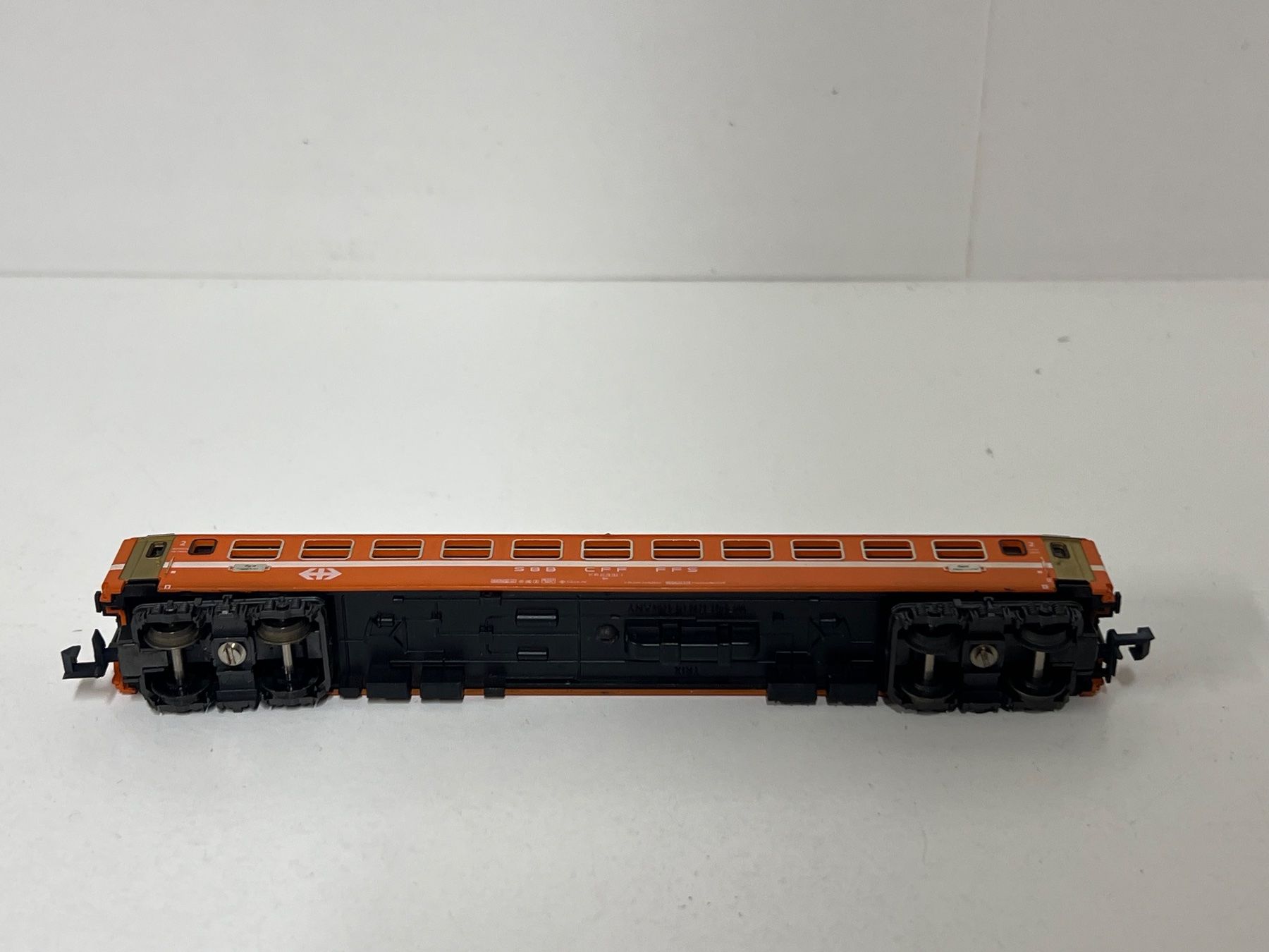 Trix Modellini di ferrovie: Minitrix  SBB CFF FFS Orange 2.Kl. SPUR N – Usato da Neuenhof venduto da ludovicco 6