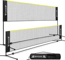 Badmintonnetz Faltbar Höhenverstellbar für Tennis Volleyball