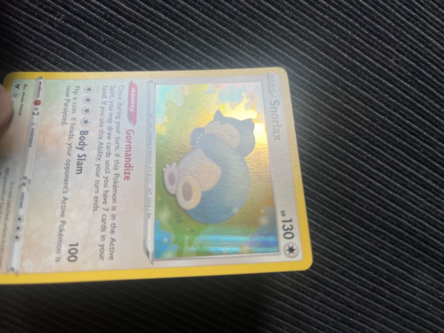 Pokémon Cartes à collectionner: Pokemon Snorlax Holo Vivid Voltage – Neuf (Voir description) à Wabern par Collectfun 1