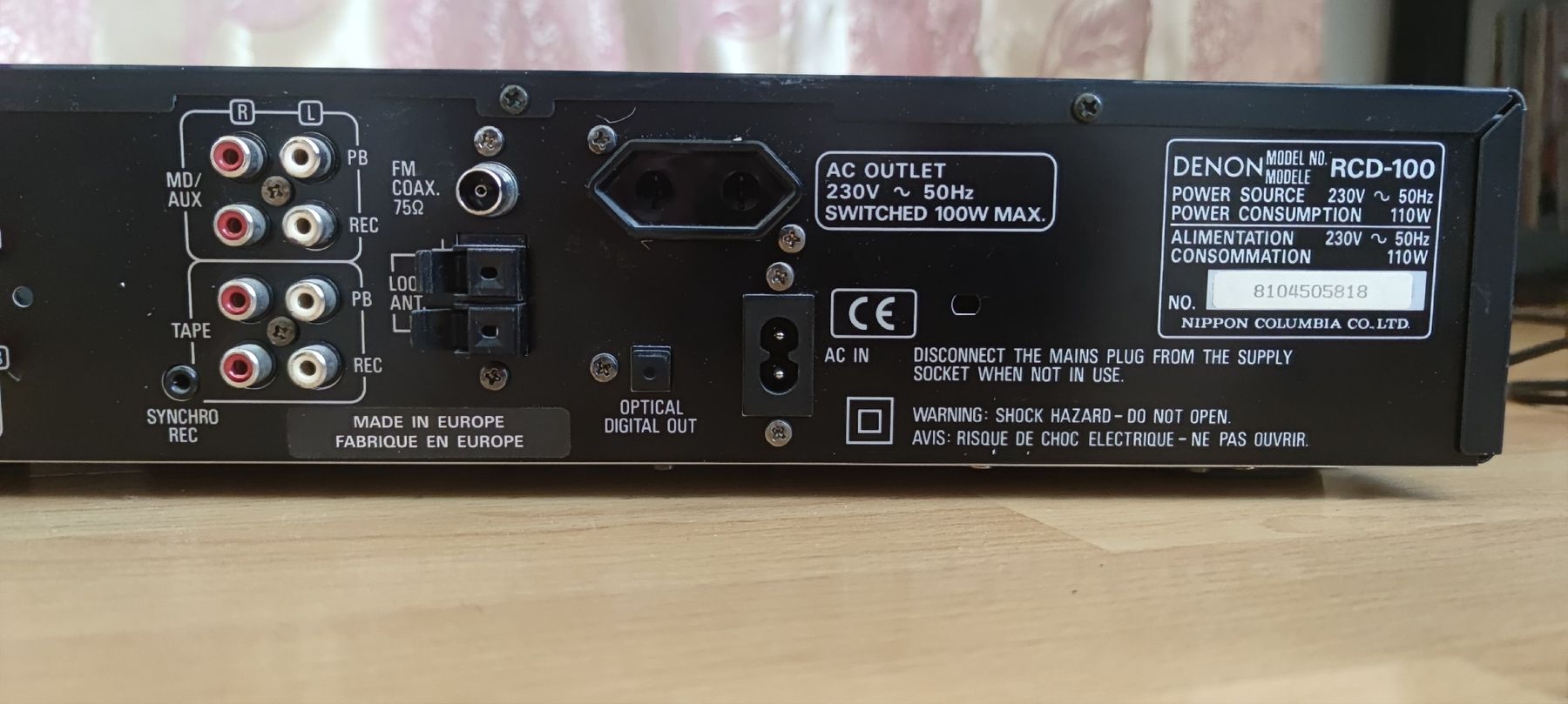 Denon Amplificatori: Denon RCD 100 – Usato da Meggen venduto da Malecifent 5