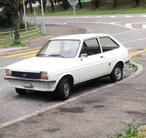 Rare Ford Fiesta MK1 de 1978 oldtimer