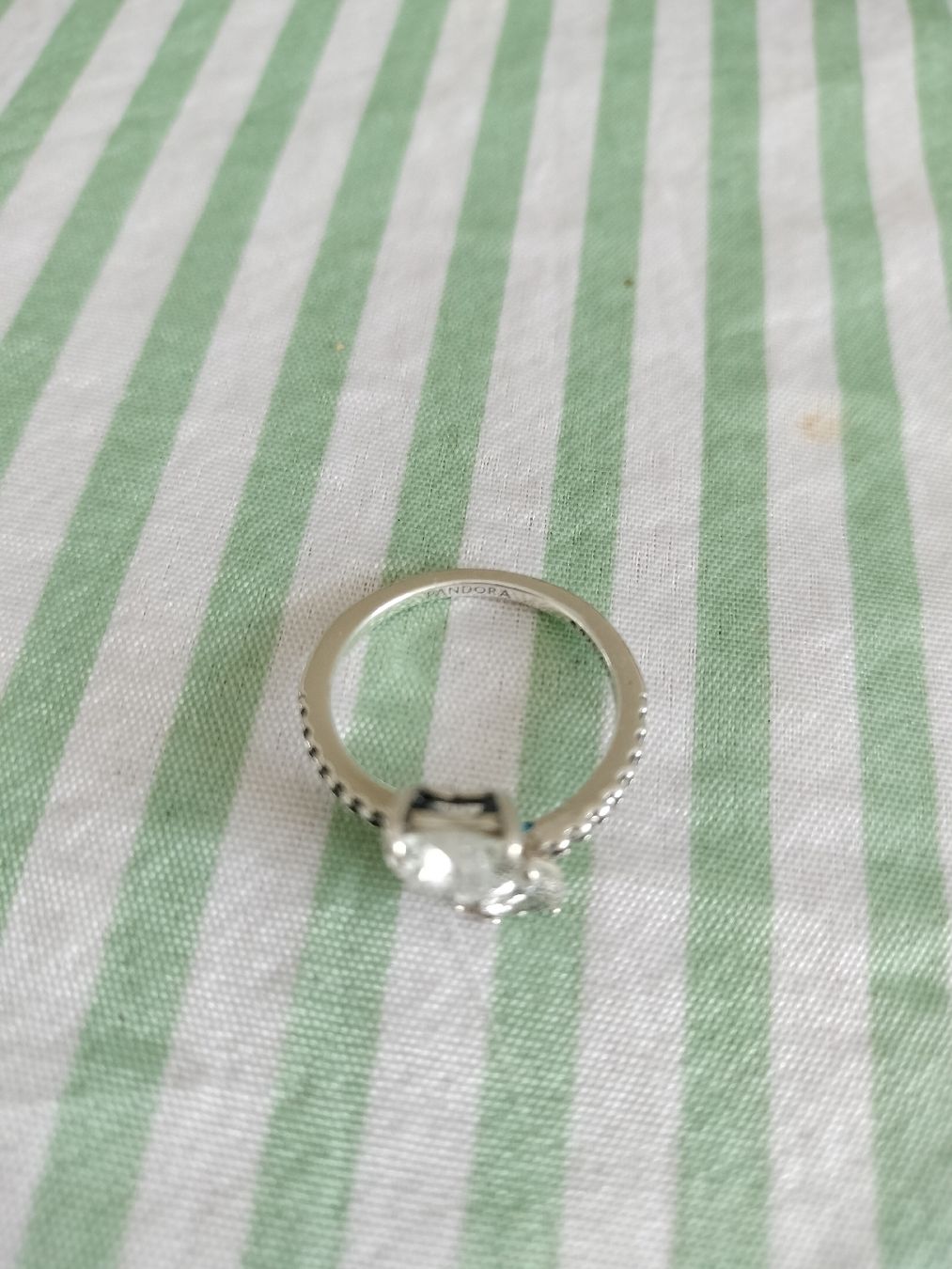 Pandora Bagues: Bague Pandora 2 Coeurs avec Zircons – D'occasion à Villars-sur-Glâne par Pilaune 1