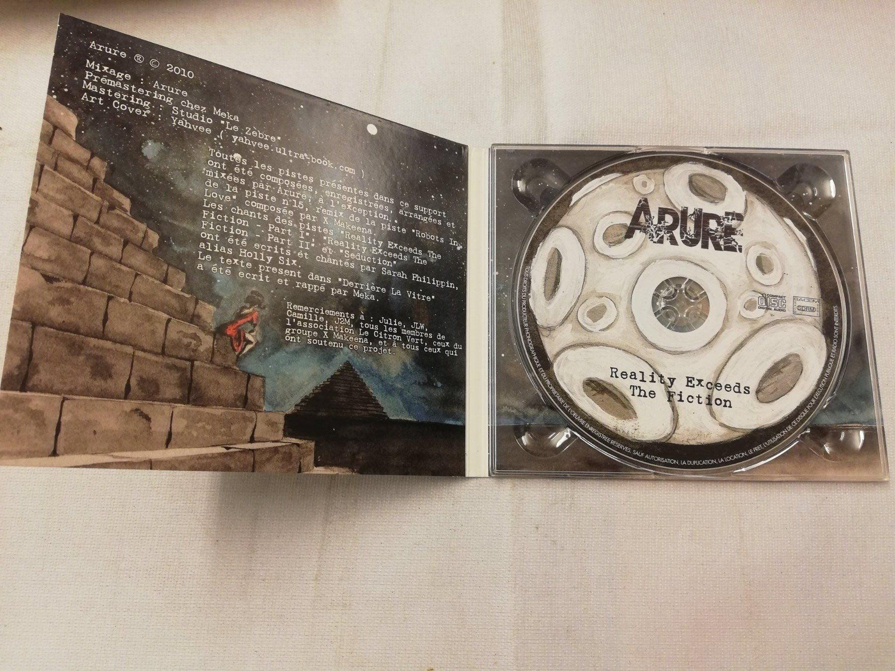 CD: ARURE - REALITY EXCEEDS THE FICTION – Usato da Bern venduto da Vinylsound.ch 2
