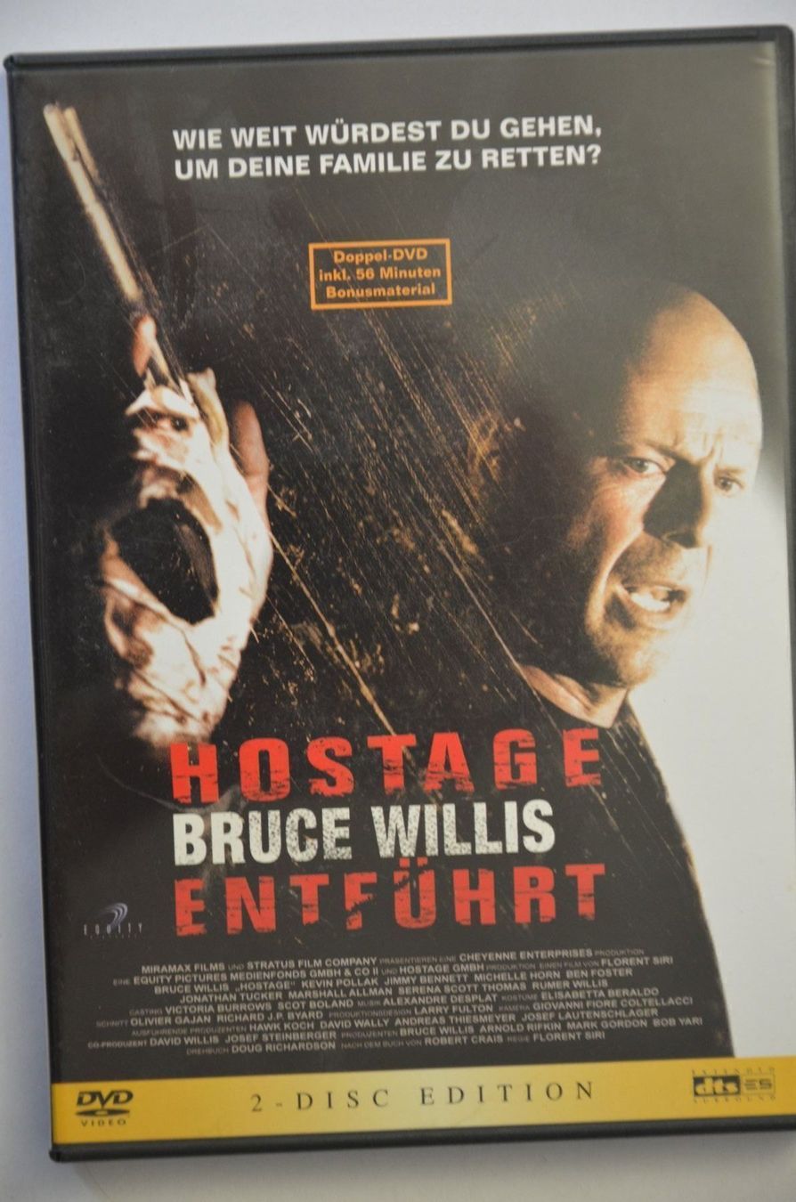 Tutti i DVDs: Hostage, Bruce Willis, Entführt, – Nuovo (secondo la descrizione) da Wetzikon ZH venduto da bausie