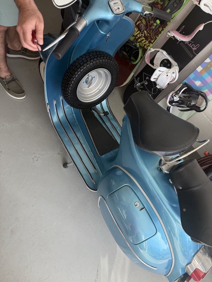 Piaggio Altro: Vespa 1967 Roller blau mit frischen Veteran – Usato da Freidorf TG venduto da PiccadillyLine 3