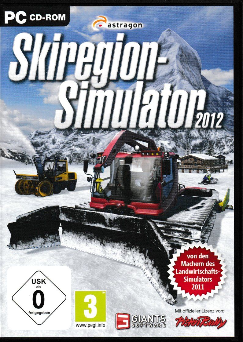 Spiele: PC CD-ROM Skiregion Simulator 2012 – Gebraucht aus Oberentfelden von AirCargo04