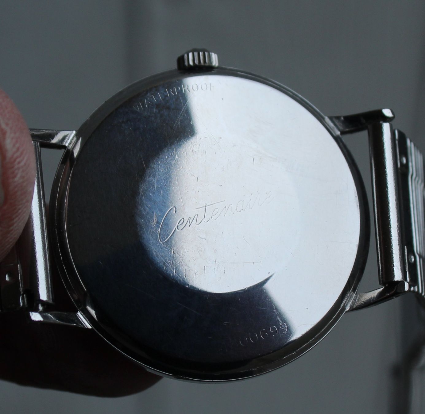 Eterna Orologi: Eterna Matic Centenaire Automatic Datum Melanaiseband Stahl – Usato da Zürich venduto da Auctionata 3
