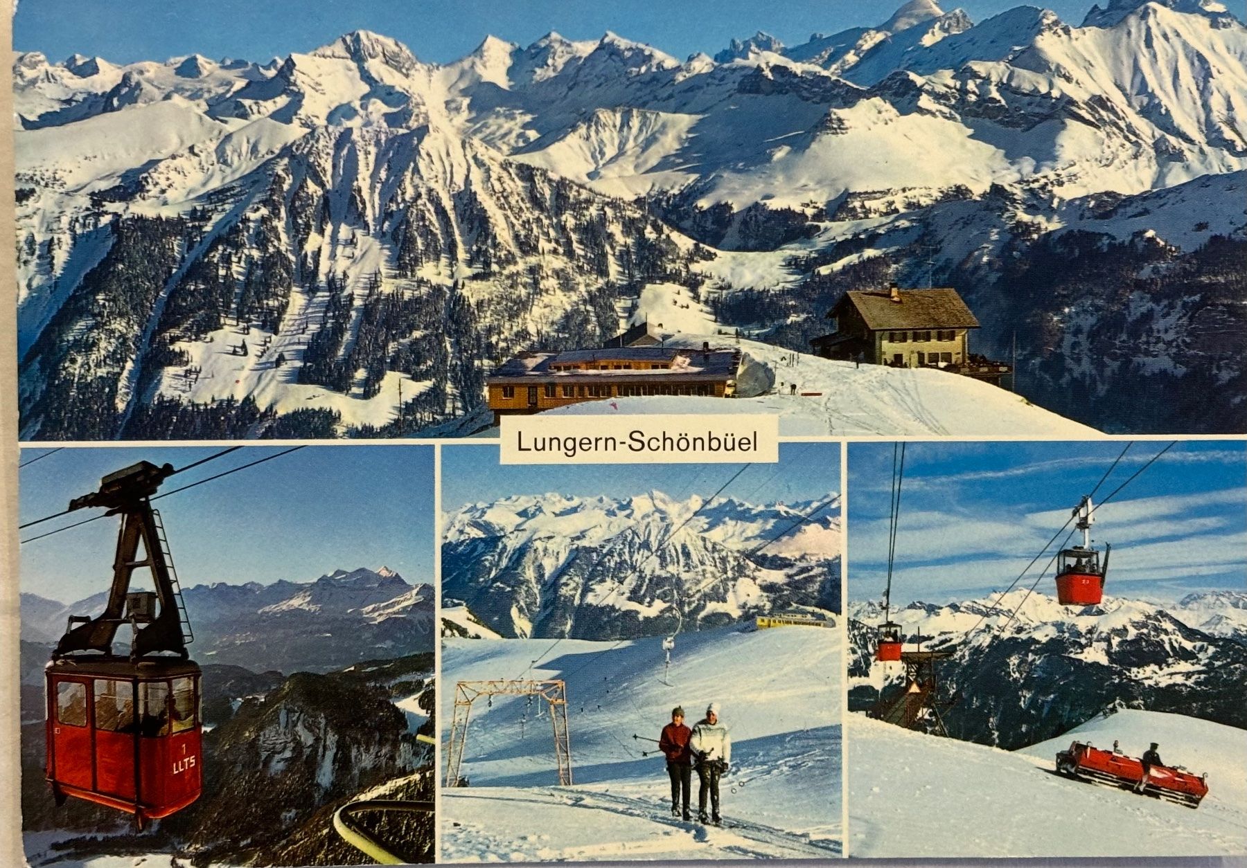 Cartoline postali: Lungern - Schönbüel, 1969 – Usato da Frauenfeld venduto da Merk52