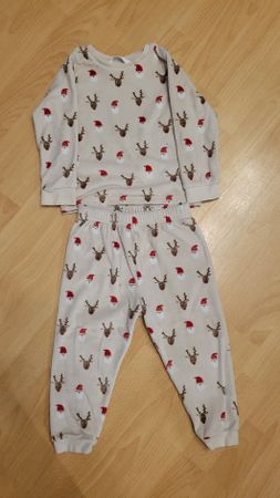 Weihnachts-Pyjama Gr. 98