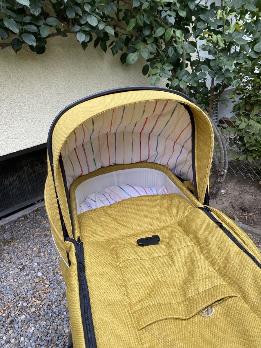 Hartan Carrozzine: Kinderwagen Hartan Racer gelb – Usato da Bern venduto da Violettaline 2
