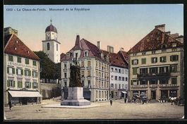 La Chaux-de-Fonds, monument de la Répub