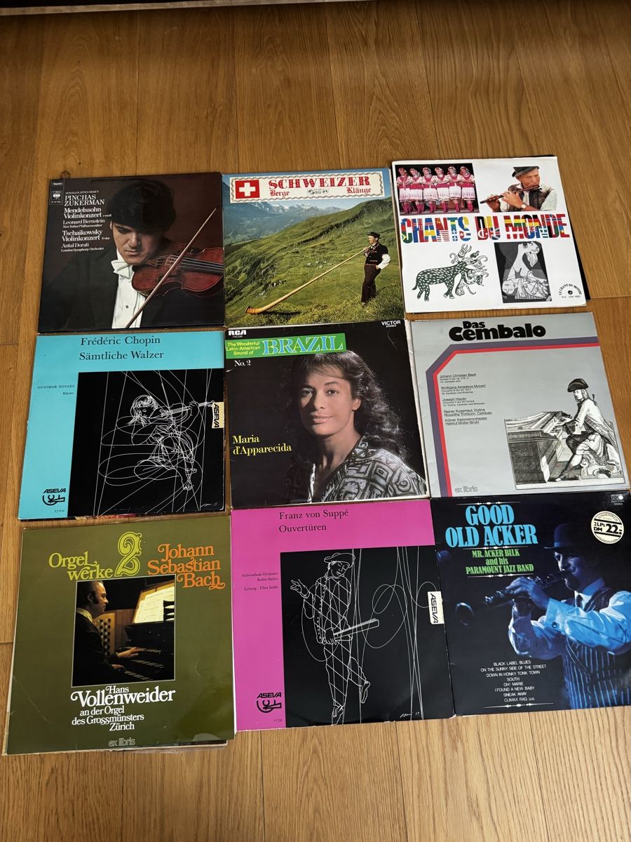 Schallplatten: 19 Klassik LP in gutem Zustand – Gebraucht aus Zürich von 1cut2 1